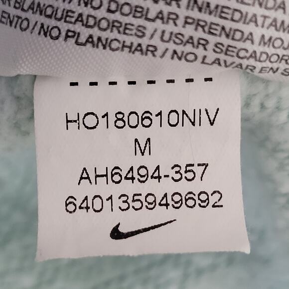 NIKE Sportswear Club Fleece Quarter Zip Pullover Womens M 22x23 - Picture 13 of 13